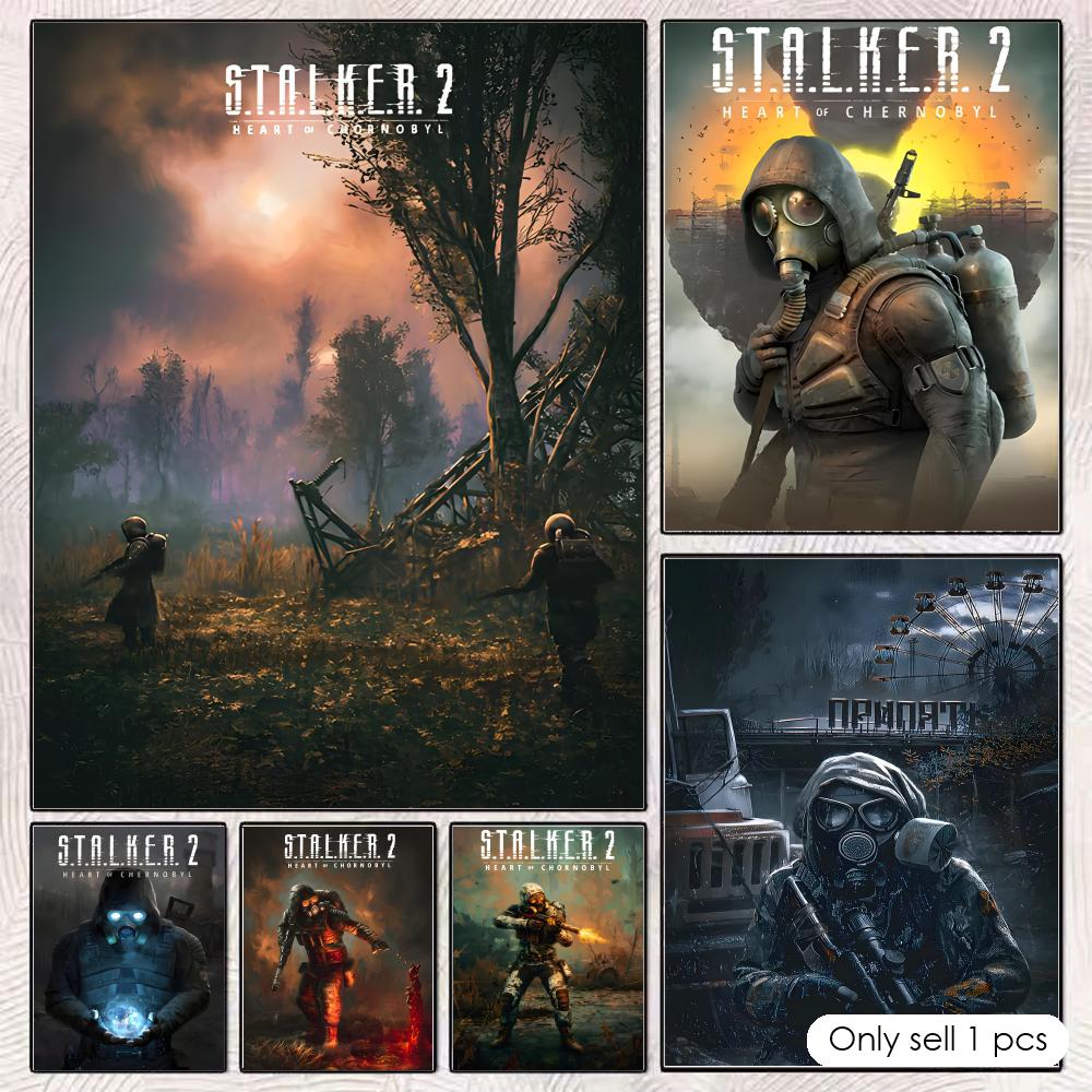 Esports And Gaming Lounge - ملصق جداري S-S.T.A.L.K.E.R-R 2 H-H-HeartS مقاوم