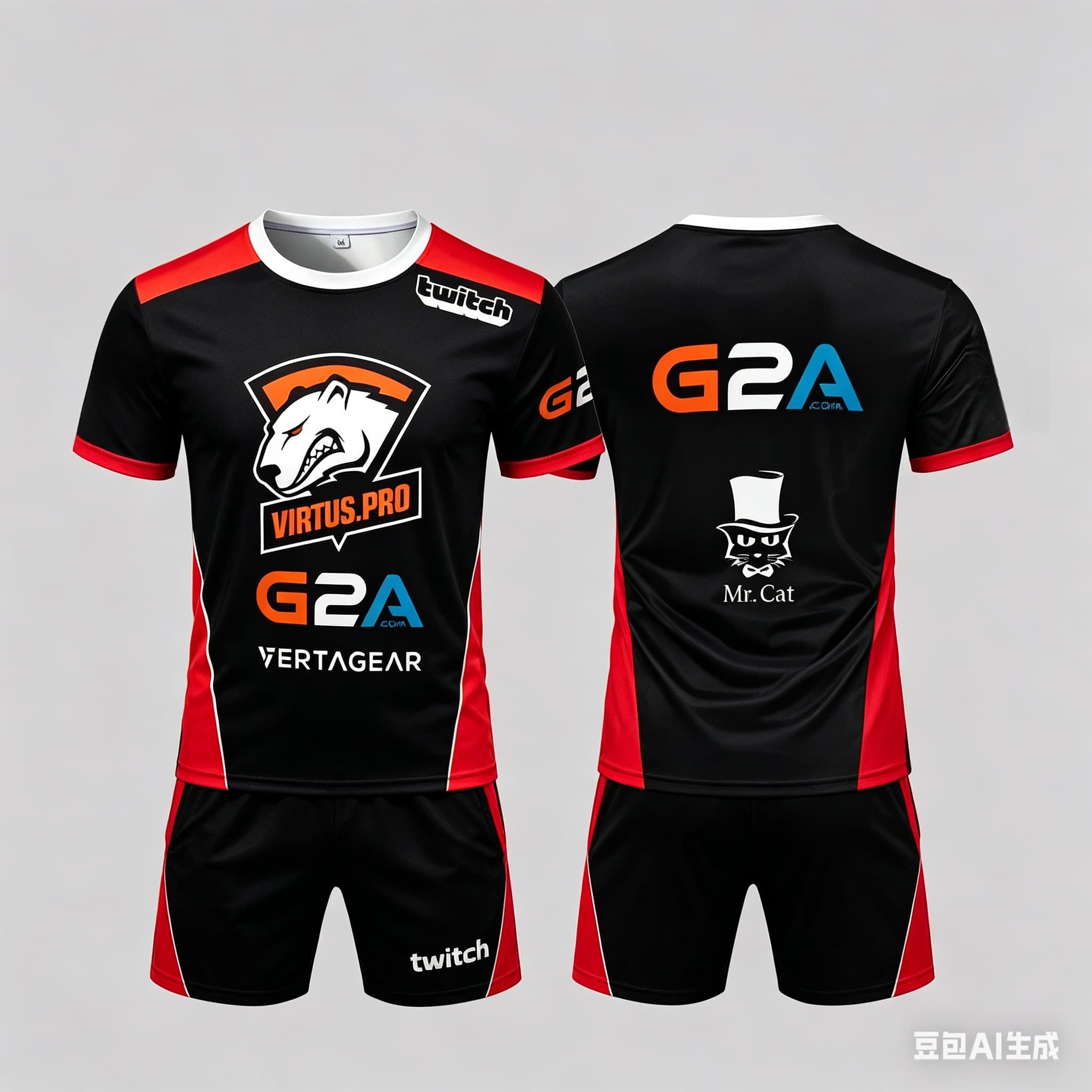Esports & Gaming Optics Gmbh - زي نادي Virtus.Pro للرياضات الإلكترونية، طقم