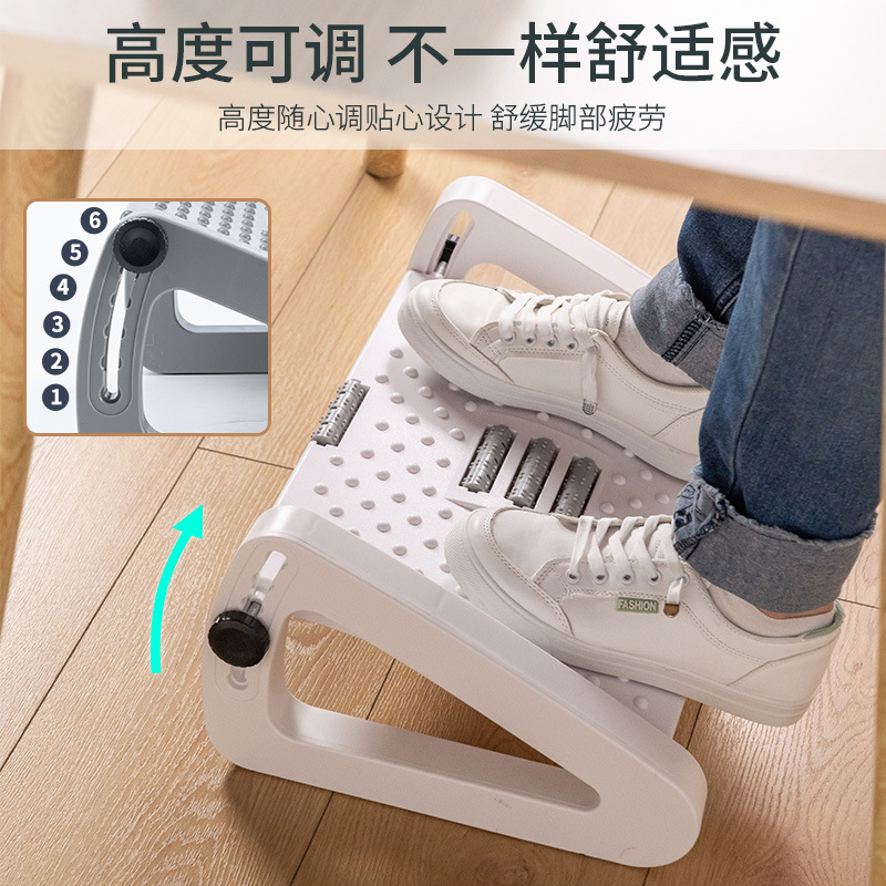 مسند قدم مريح قابل للتعديل تحت - مراجعة Footrest Under Desk وسعره