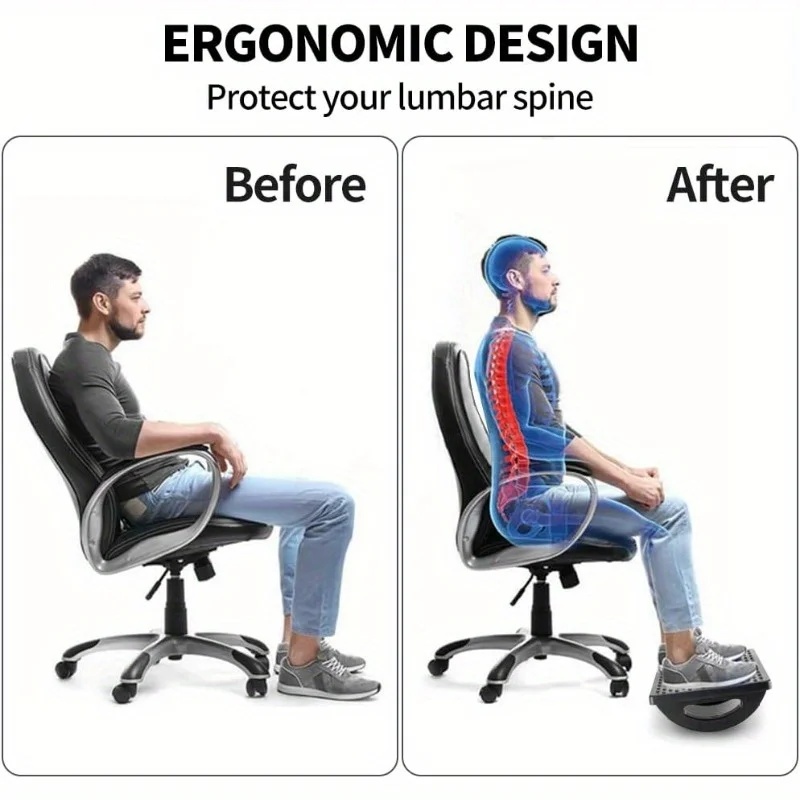 مسند قدم هزاز مريح يوضع تحت ال - مراجعة Footrest Under Desk وسعره